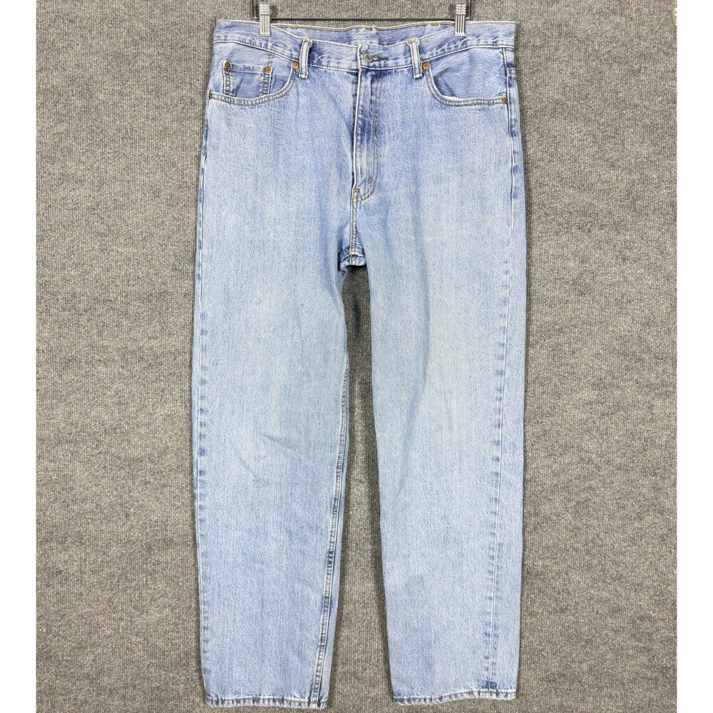 Levi's 550 Men's Jeans 38x34(36x32) Relaxed Fit Straight Leg 100% Cotton - Picture 1 of 16